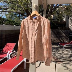 Vintage Pendleton button down long sleeves shirt L